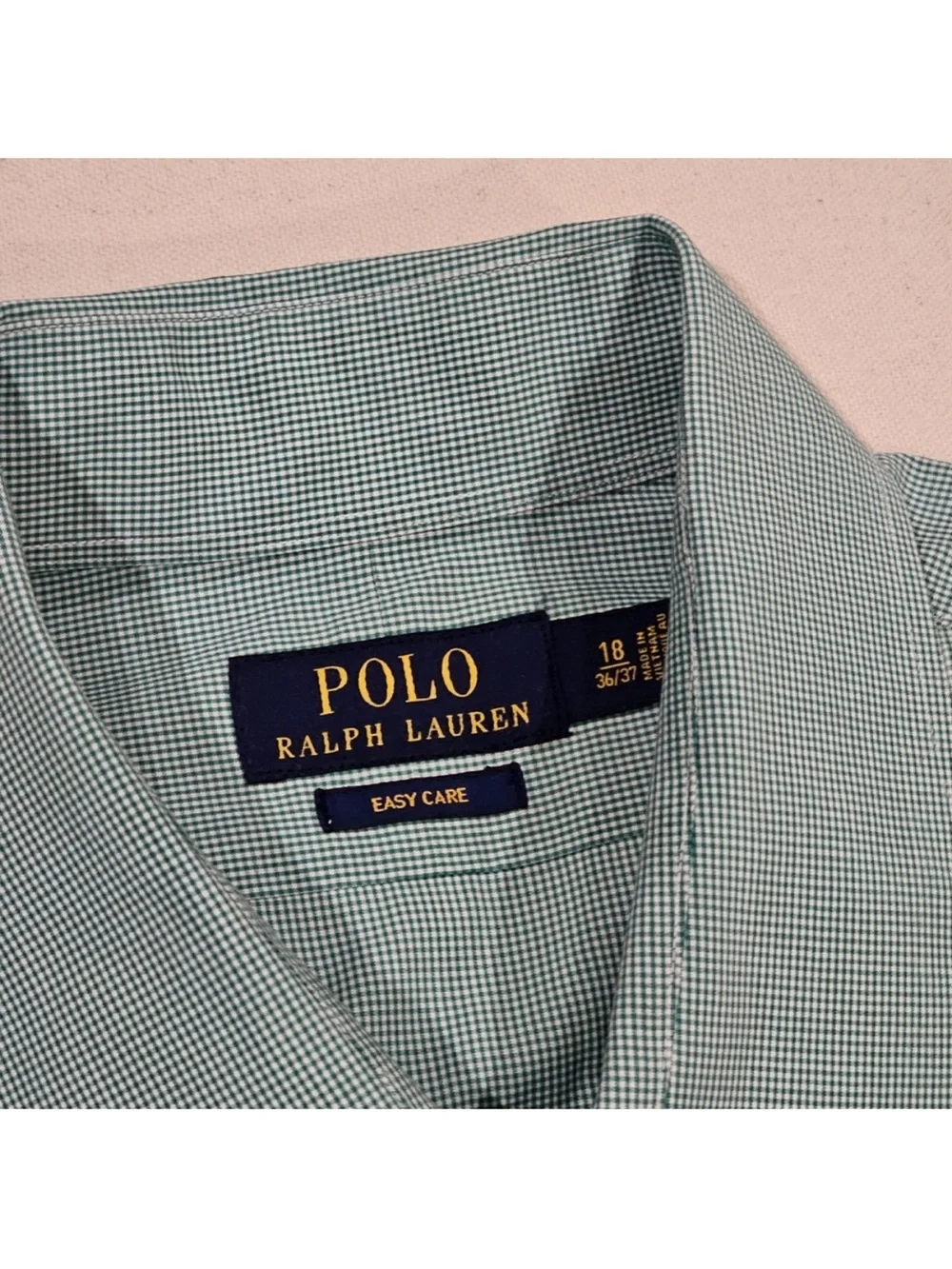 Polo Ralph Lauren Easy Care Button Down 18- 36/37